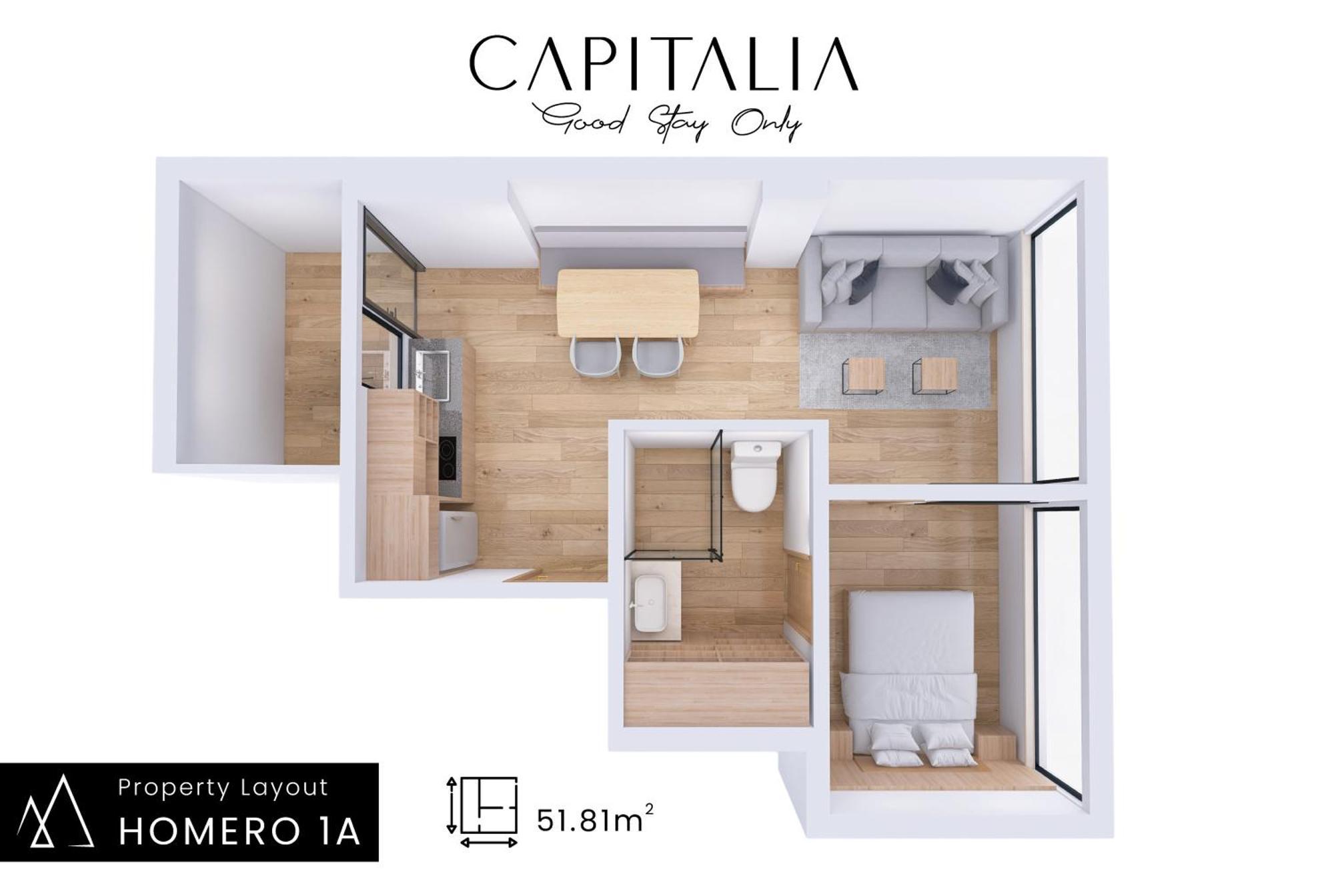 Capitalia - Luxury Apartments - Homero Mexico By Værelse billede