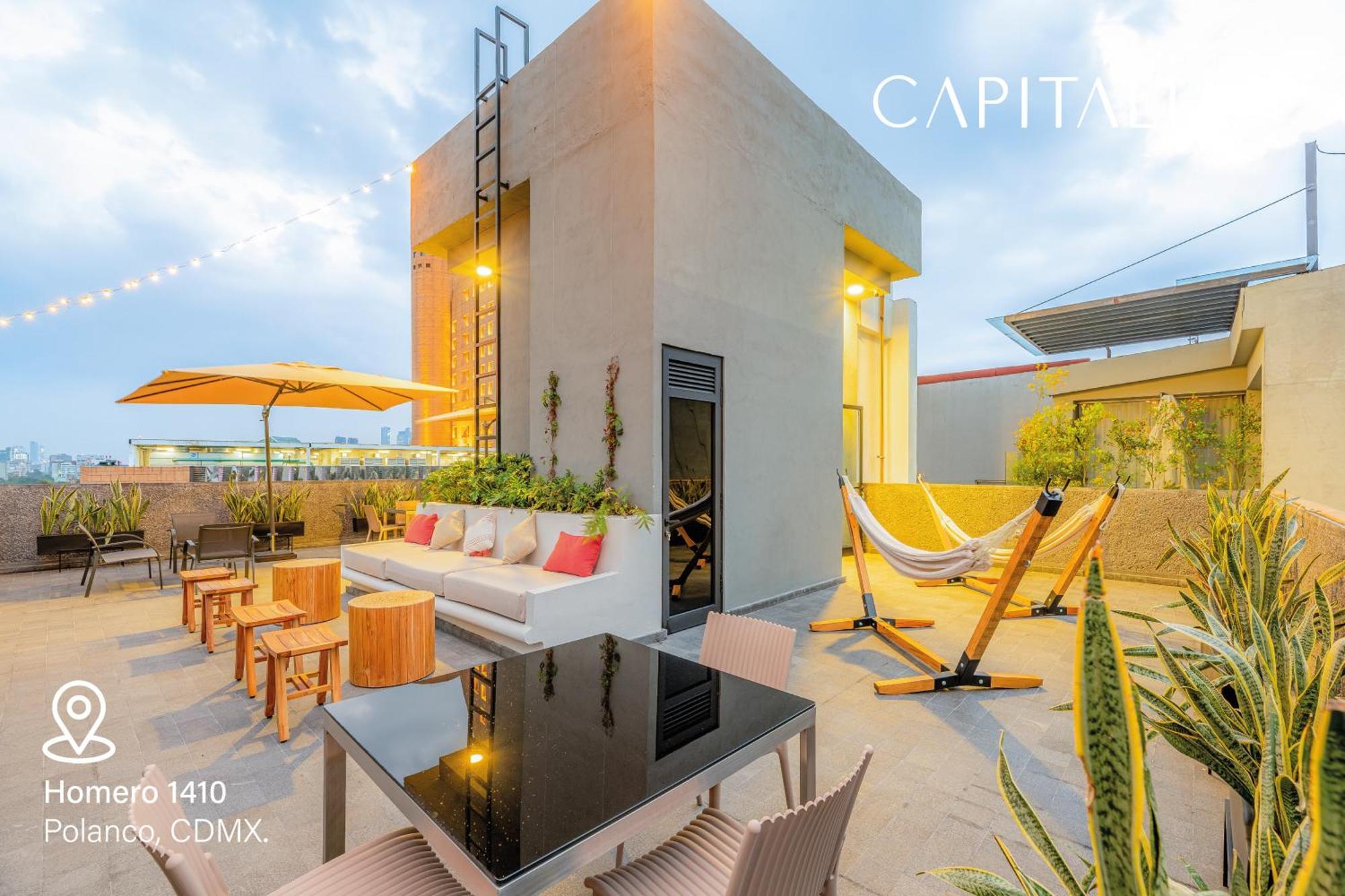 Capitalia - Luxury Apartments - Homero Mexico By Eksteriør billede