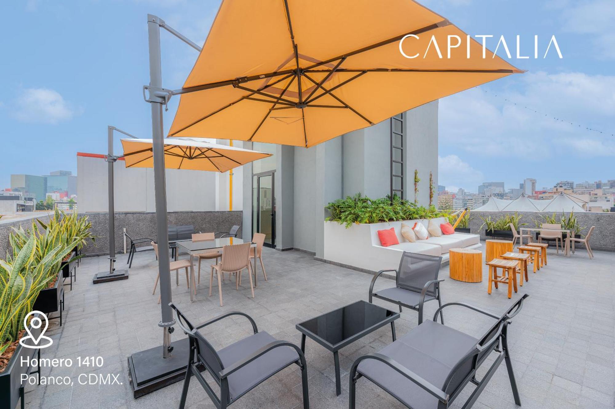 Capitalia - Luxury Apartments - Homero Mexico By Eksteriør billede