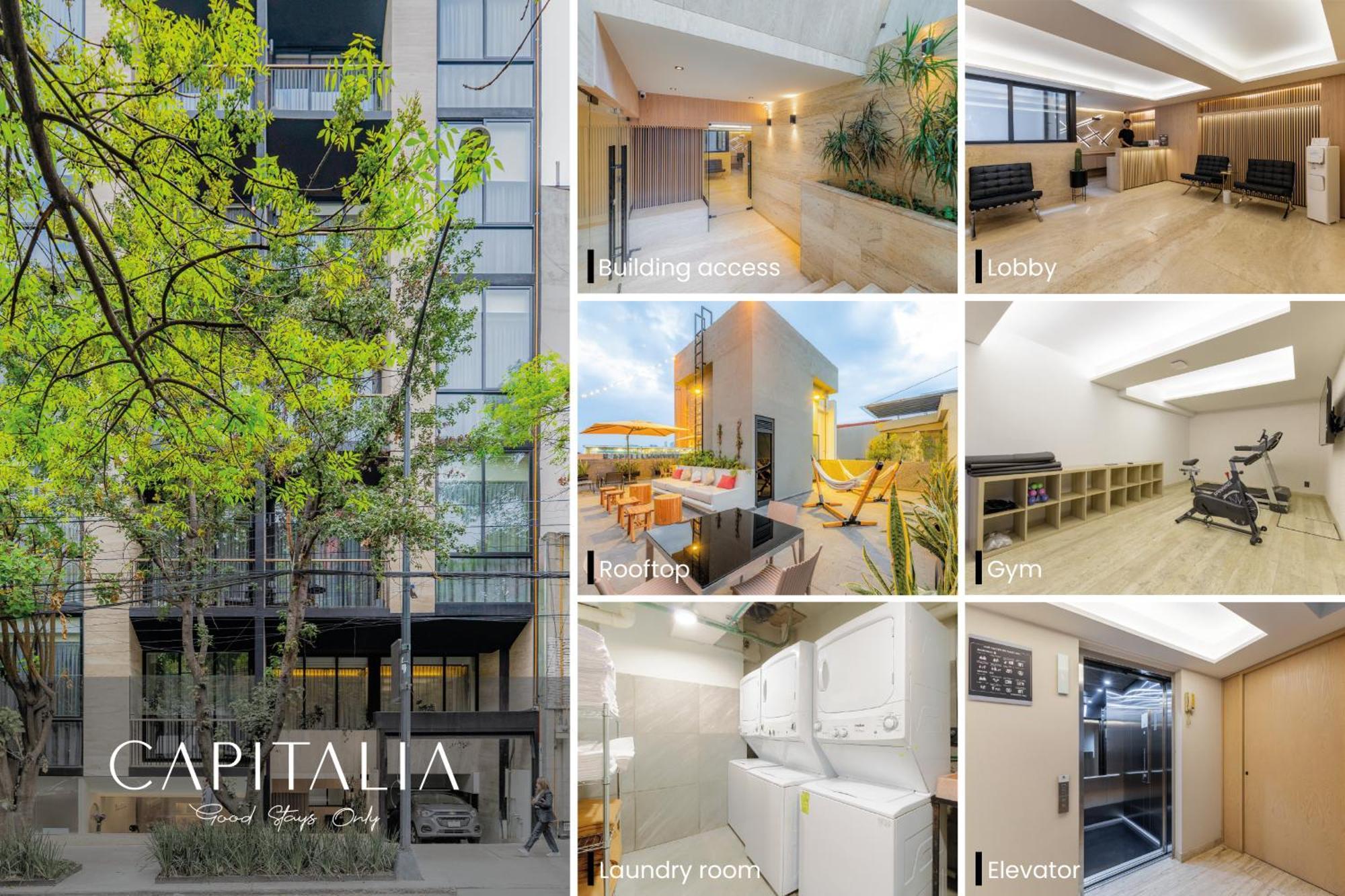 Capitalia - Luxury Apartments - Homero Mexico By Eksteriør billede
